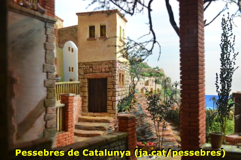 Exposició de pessebres al Reial Monestir de Pedralbes de Barcelona.